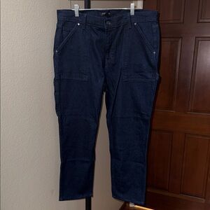 Banana Republic Athletic Utility Denim Jeans Pants Indigo Men’s 36 x 30